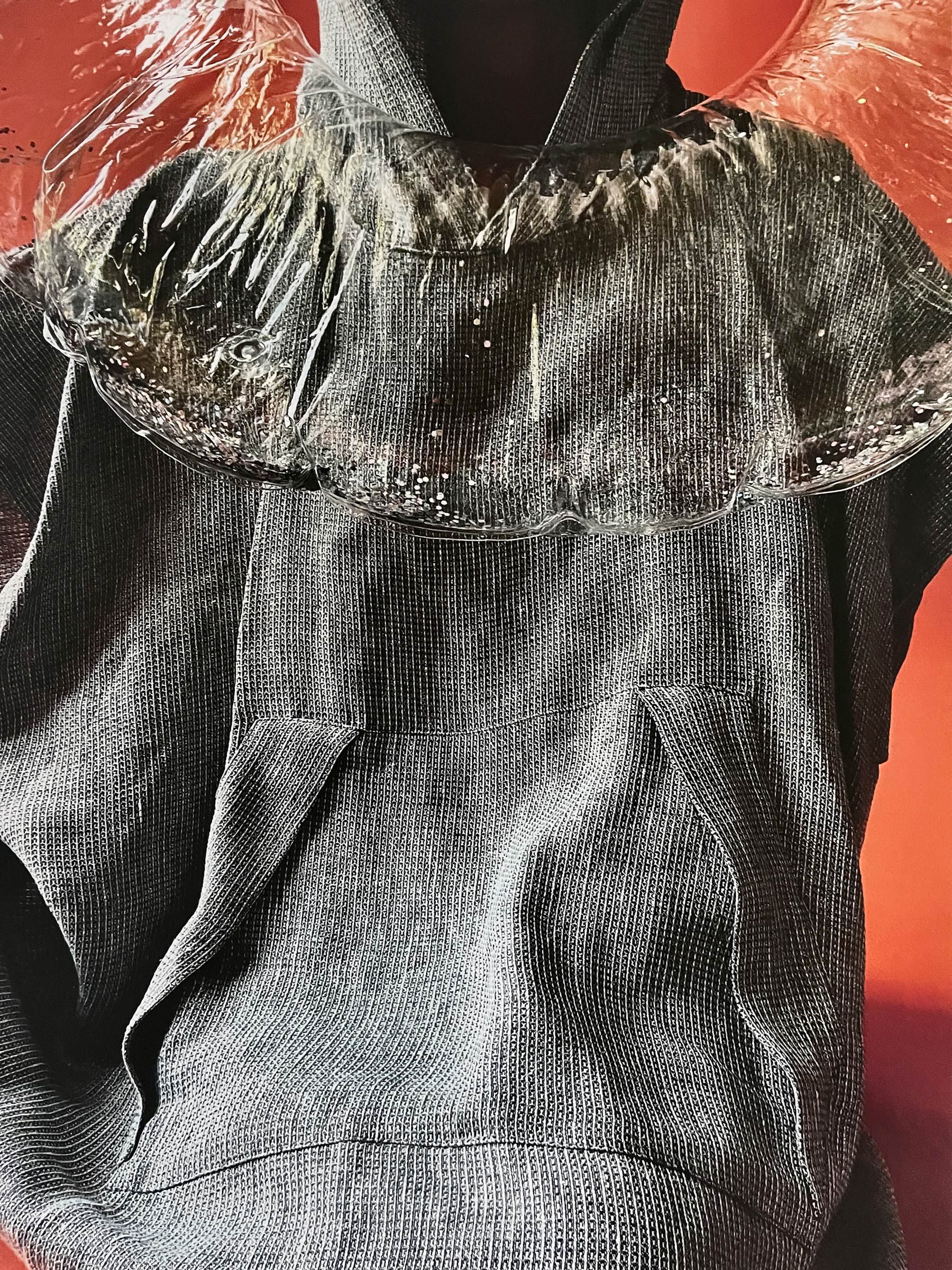 Grid Linen Hoodie