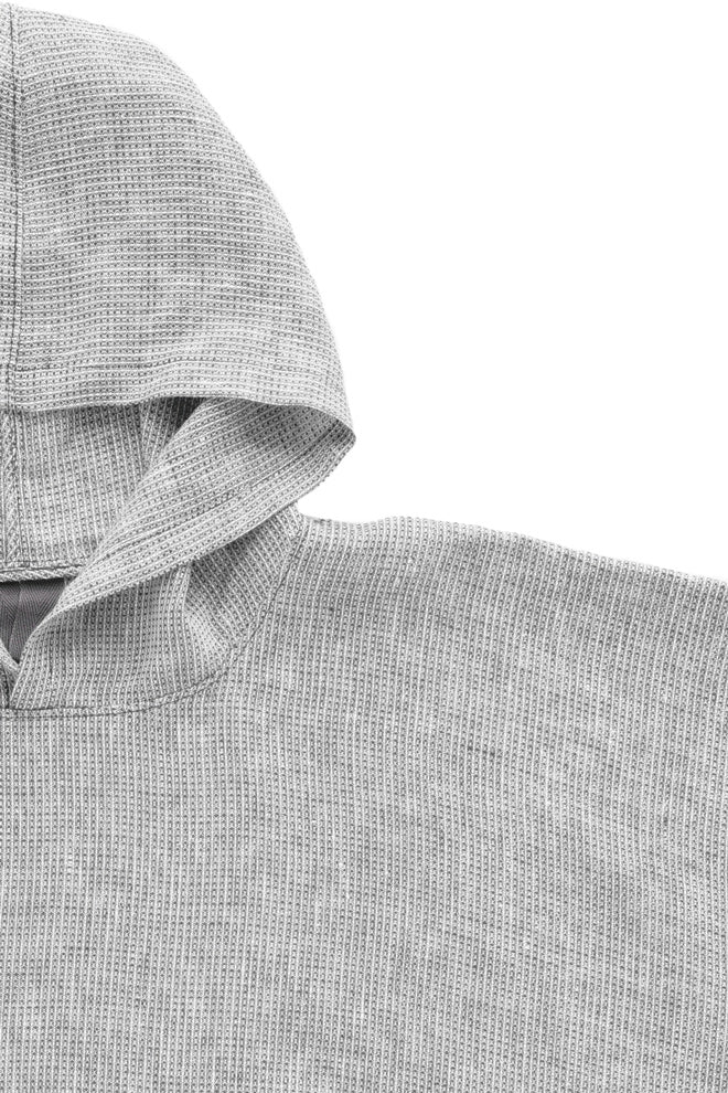 Grid Linen Hoodie