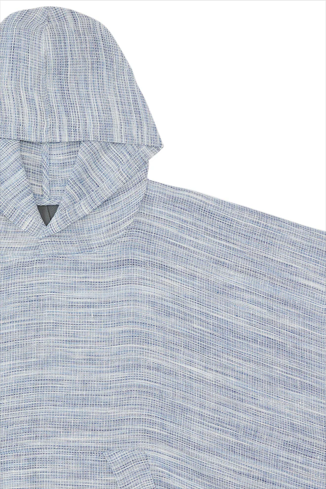 Grid Linen Hoodie 6 Grid Linen Hoodie