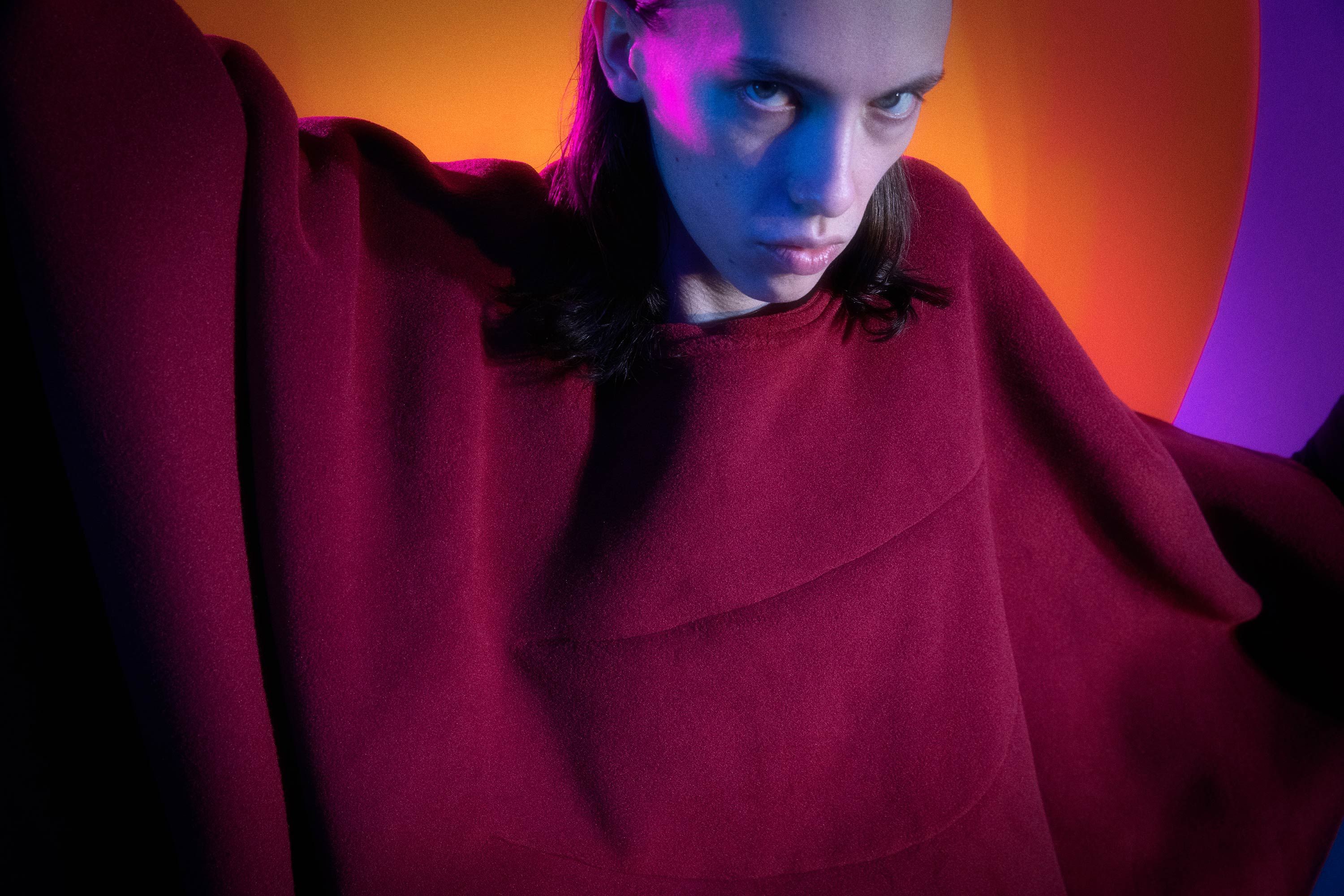 Extrafleece Raw Cut Poncho